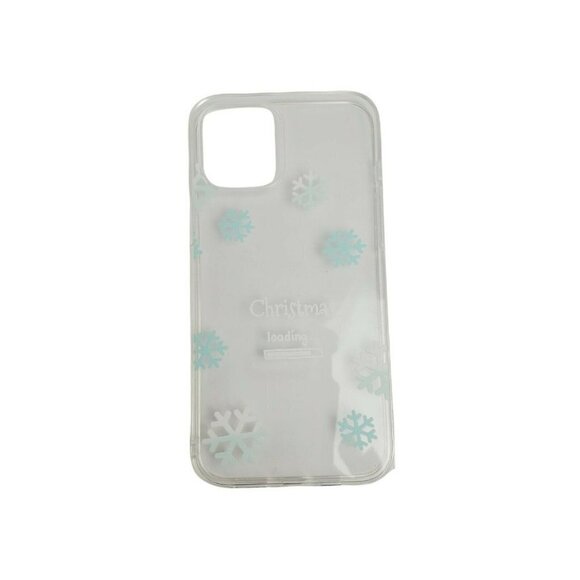 iPhone 12 Pro Max Snowflake Clear Phone Case - Picture 2 of 3